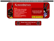 Tablet Screenshot of kosherwineuk.com